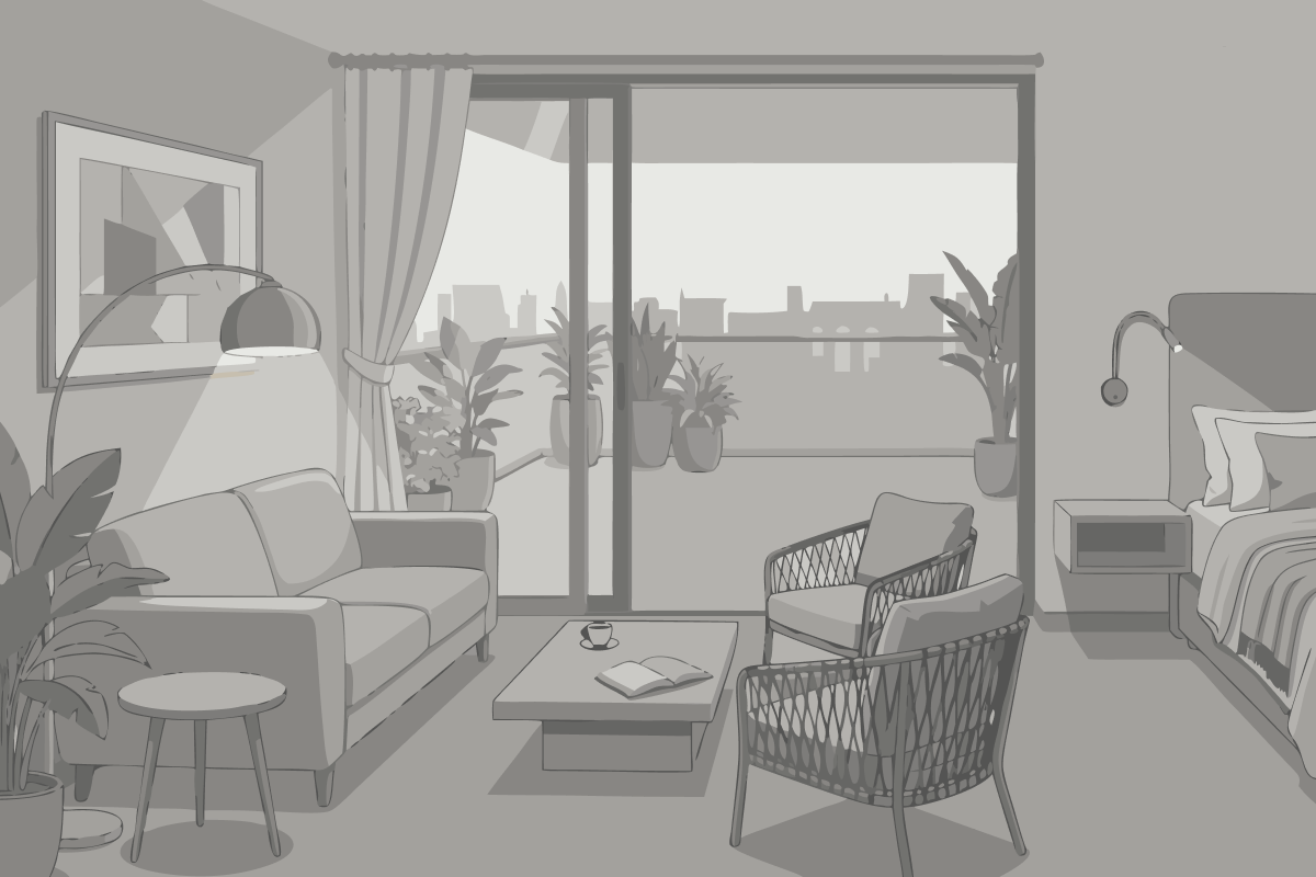 Three-Bedroom Apartment with Balcony ul. Krasińskiego 5